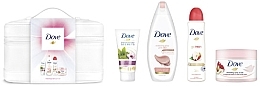 Fragrances, Perfumes, Cosmetics Set - Dove Renewing Glow Premium Collection (sh/gel/250ml + b/scrub/225ml + h/cr/75ml + deo/150ml + pounch)