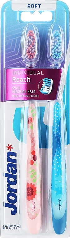 Soft Toothbrushes - Jordan Individual Reach Soft — photo N1