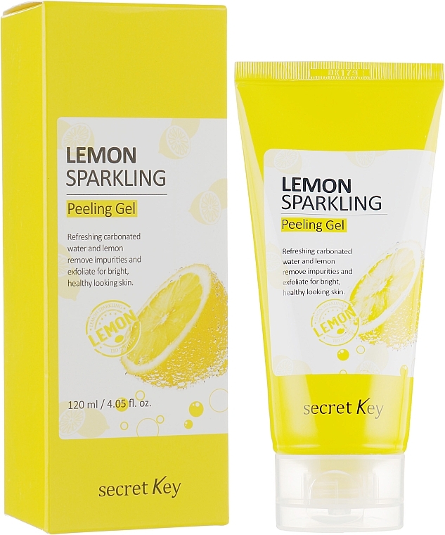 Lemon Peeling Gel - Secret Key Lemon Sparkling Peeling Gel — photo N1
