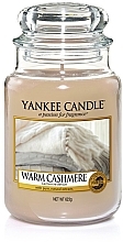 Fragrances, Perfumes, Cosmetics Scented Candle "Warm Cashmere" - Yankee Candle Warm Cashmere
