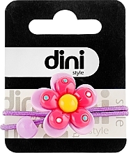 Fragrances, Perfumes, Cosmetics Hair Tie "Flower", purple, d-074 - Dini Kids