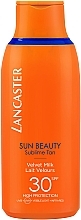 Fragrances, Perfumes, Cosmetics Sun Milk - Lancaster Sun Beauty Velvet Tanning Milk SPF 30