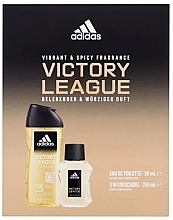 Fragrances, Perfumes, Cosmetics Adidas Victory League - Set (edt/50ml+sh/gel/250ml)