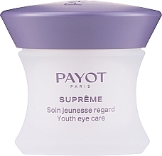 Fragrances, Perfumes, Cosmetics Eye Cream - Payot Supreme Regard Youth Eye Care