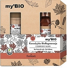 Fragrances, Perfumes, Cosmetics Set - Farmona Canadian BioRegeneration (b/balm/400ml + h/cr/100ml)