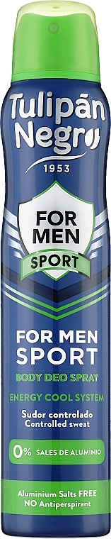 Deodorant-Spray - Tulipan Negro For Men Sport Deo Spray — photo N1