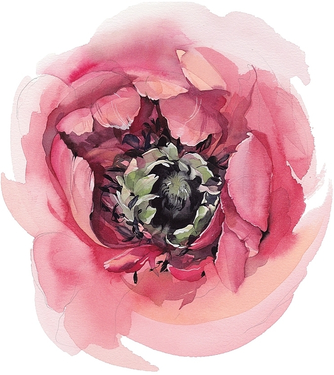 Temporary Tattoo 'Macro Peony' - Arley Sign — photo N3