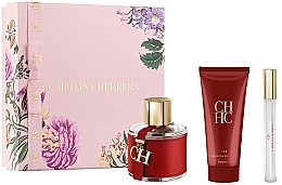 Fragrances, Perfumes, Cosmetics Carolina Herrera CH - Set (edt/100ml + edt/10ml + b/lot/100ml)