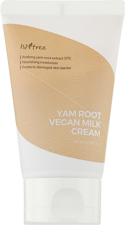 Wild Yam Root Moisturizing Cream - IsNtree Yam Root Vegan Milk Cream  — photo N1