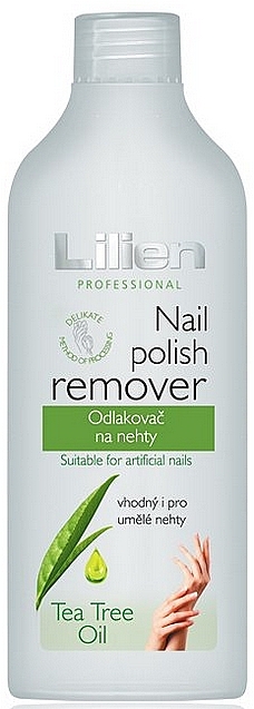 Tea Tree Oil Nail Polish Remover - Lilien Nail Polish Remover Tea Tree Oil — photo N1