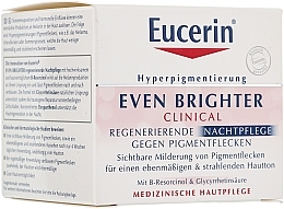 Fragrances, Perfumes, Cosmetics Anti-Pigment Night Cream - Eucerin Even Brighter Pigment Reducing Night Cream