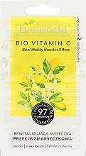 Fragrances, Perfumes, Cosmetics Lifting Anti-Wrinkle Face Mask - Bielenda Bio Vit C