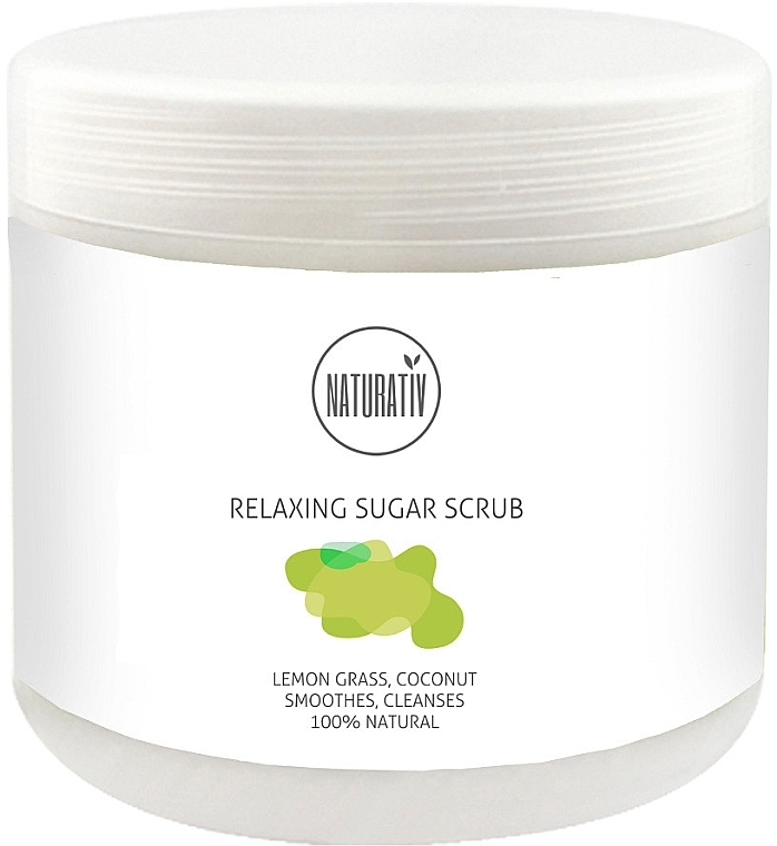 Body Sugar Peeling - Naturativ Naturativ Relaxing Body Sugar Scrub — photo N1