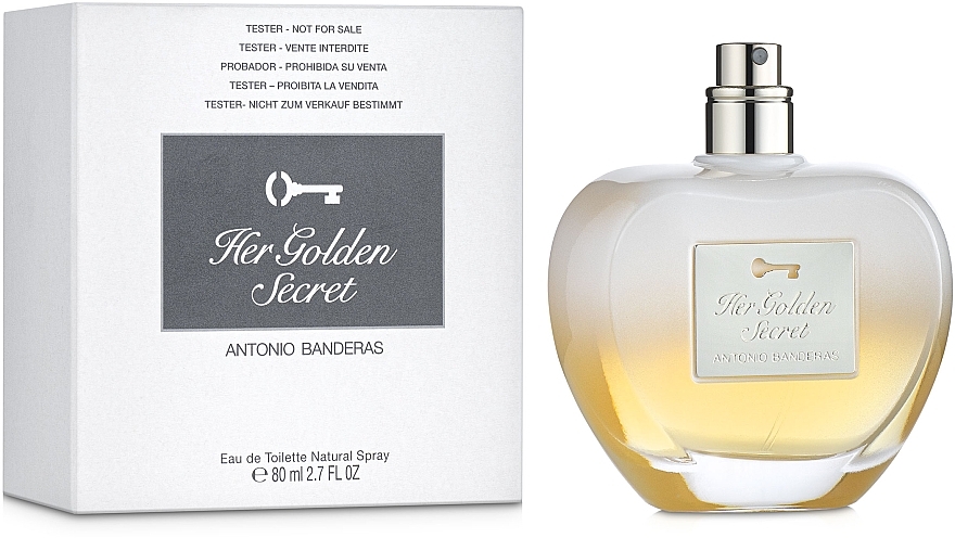 Antonio Banderas Her Golden Secret - Eau de Toilette (tester without cap) — photo N2