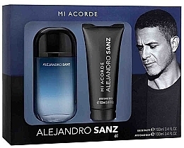 Fragrances, Perfumes, Cosmetics Alejandro Sanz Mi Acorde - Set (edt/100 ml + after/sh/balm/100 ml)