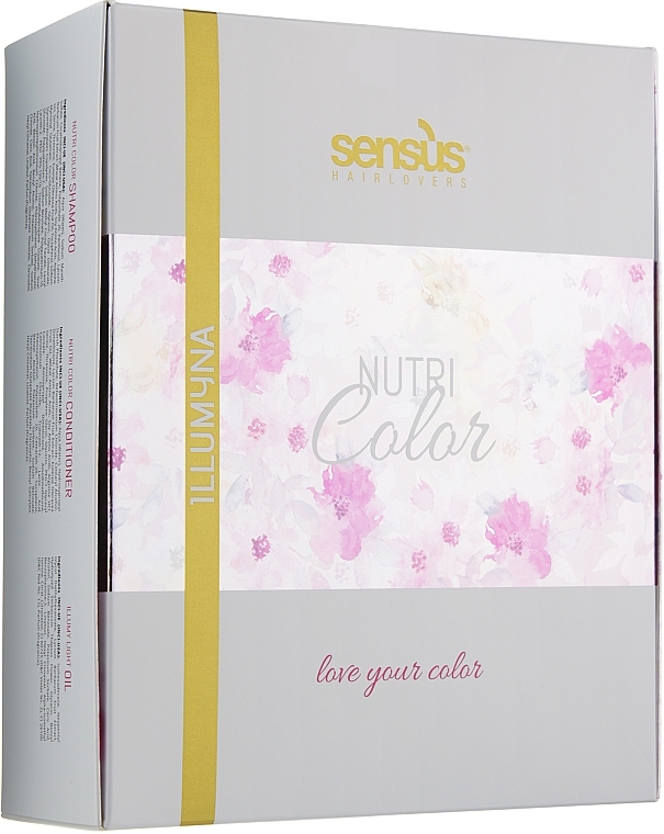 Set - Sensus Kit Nutri Color Retail (shm/250ml + cond/250ml + oil/125ml) — photo N1