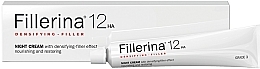 Fragrances, Perfumes, Cosmetics Lifting Night Face Cream - Fillerina Densifying Filler Grade 3