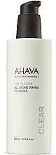 Toning Face & Eye Cleanser - Ahava Time To Clear All in One Toning Cleanser — photo N1