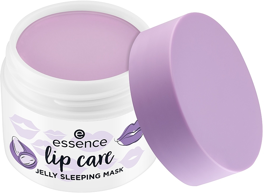 Night Jelly Lip Mask - Essence Lip Care Jelly Sleeping Mask — photo N2