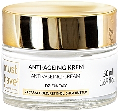 Firming & Smoothing Day Cream with 24K Gold - MustHave Gold Essence Anti-age Day Cream — photo N1