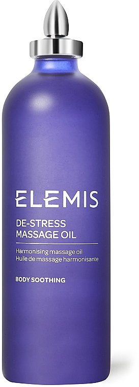 Body Oil "Anti-Stress" - Elemis De-Stress Massage Oil — photo N1