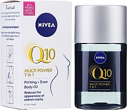 Body Oil - Nivea Q10 Multi Power 7v1 Firming+Even Body Oil — photo N6