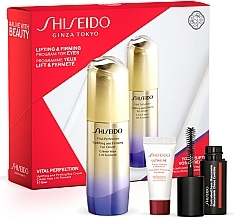 Fragrances, Perfumes, Cosmetics Set - Shiseido Benefiance Wrinkle Smoothing Eye Set (eye/cr/15ml + eye/con/5ml + masc/4ml)