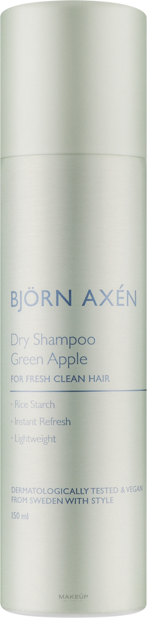 Dry Shampoo with Green Apple Scent - BjOrn AxEn Dry Shampoo Green Apple — photo 150 ml