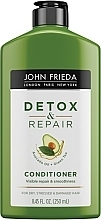 Fragrances, Perfumes, Cosmetics Repair & Smoothness Conditioner - John Frieda Detox & Repair Conditioner