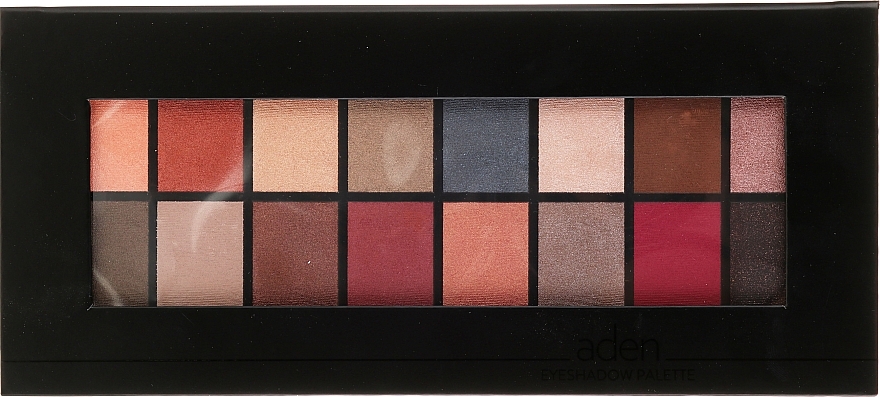 Eyeshadow Palette, 16 Shades - Aden Cosmetics Eyeshadow Palette — photo N1