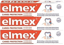Set - Elmex Toothpaste Caries Protection (toothpaste/3x75ml) — photo N2