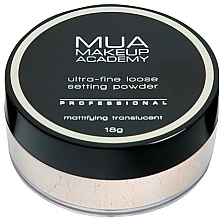 Mattifying Translucent Powder - MUA Makeup Academy Professional Loose Setting Powder — photo N2