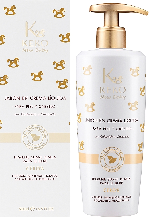 Liquid Cream Soap - Keko New Baby The Ultimate Baby Treatments Liquid Cream Soap — photo N2