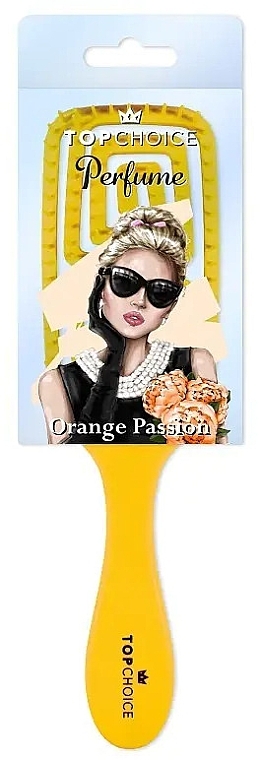 Hair Brush 64487 'Orange Passion' - Top Choice Perfume Hairbrush — photo N1