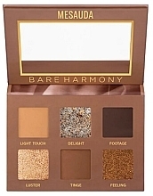 Fragrances, Perfumes, Cosmetics Eyeshadow Palette - Mesauda Bare Harmony 2.0 Palette Cool Bronze