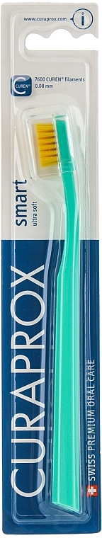 Kids Toothbrush "Smart", turquoise - Curaprox — photo N2