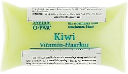 Fragrances, Perfumes, Cosmetics Vitamin Mask for Normal & Dry Hair "Kiwi" - Swiss-o-Par