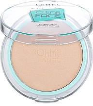 Compact Antibacterial Powder - LAMEL Make Up Clear Face Oh My Compact Powder — photo N1