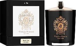 Tiziana Terenzi Black Fire Black Glass - Scented Candle with Lid — photo N3