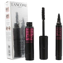 Fragrances, Perfumes, Cosmetics Set - Lancome Monsieur Big Mascara Set (mascara/10ml + eye/marker/2.4ml)