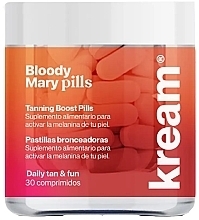 Tanning Boost Pills - Kream Bloody Mary Pills — photo N1