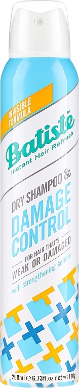 Keratin Dry Shampoo - Batiste Dry Shampoo Damage Control — photo N3