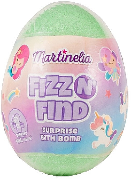Surprise Egg Bath Bomb, green - Martinelia Egg Bath Bomb — photo N1