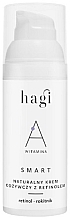 Fragrances, Perfumes, Cosmetics Natural Nourishing Cream with 0,5% Retinol - Hagi Cosmetics SMART A Nourishing Face Cream Slow Ageing