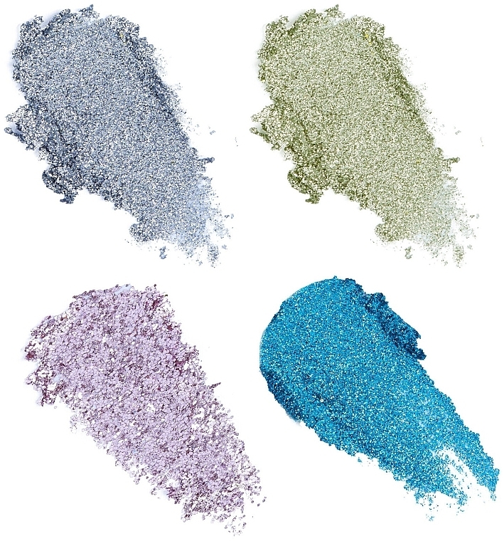 Glitter Palette - Makeup Revolution Artist Collection Glitter Balm Face Palette — photo N4