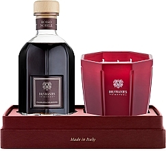 Fragrances, Perfumes, Cosmetics Set - Dr. Vranjes Rosso Nobile Candle Gift Box (diffuser/500ml + candle/500g)