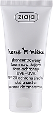 Fragrances, Perfumes, Cosmetics Day Cream for Face - Ziaja Goat's Milk Concentrated Moisturising Day Cream Spf 20