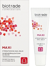 For Brittle Nails - Biotrade Maxi Strengthening Nail Balm — photo N2