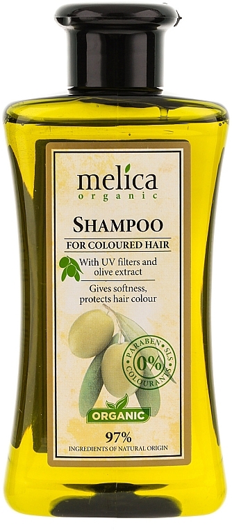 Colored Hair Shampoo - Melica Organic For Coloured Hair Shampoo — photo N1