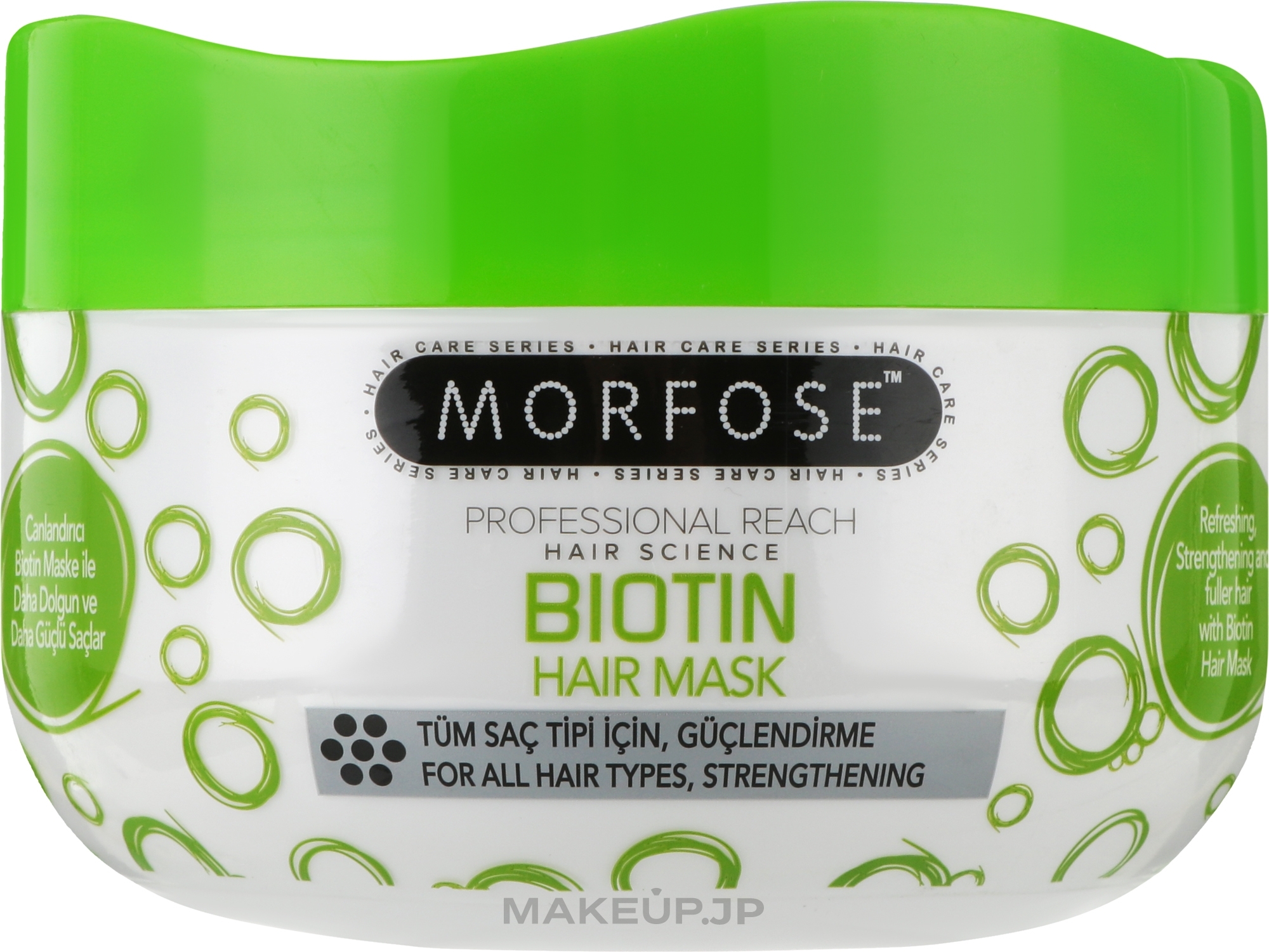 Strengthening Hair Mask - Morfose Biotin Mask — photo 500 ml